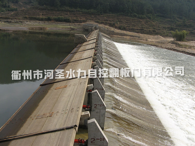 翻板闸门液压改造-03