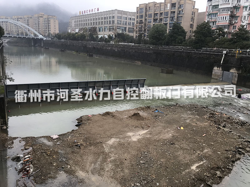 卧床式翻板闸门（钢结构）-09