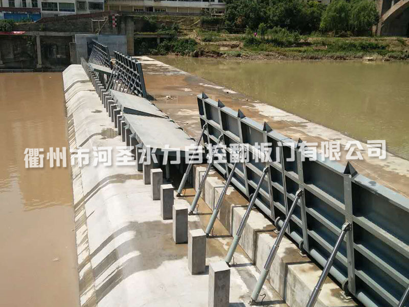 卧床式翻板闸门（钢结构）-02